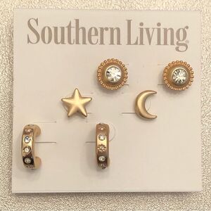 Southern Living | 3 Pair Celestial Earring Set
